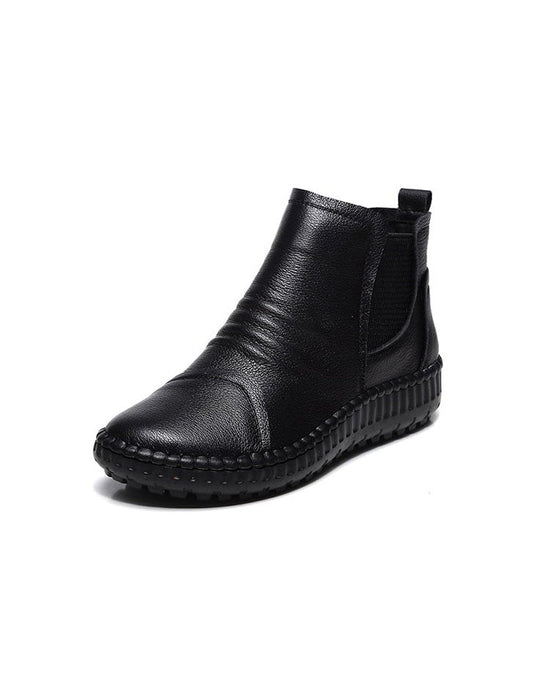 Soft Sole Comfortable Leather Retro Boots