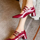 Spring Vintage Strappy Mary Jane Shoes