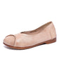 Spring Soft Bottom Leather Flats