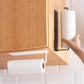 1pc Kitchen Carbon Steel Paper Towel Holder, No Punch Paper Towel Holder, Household Paper Hanger, Storage Rack 22*6*7.5cm/2.95*8.66*2.36in