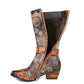 [Wholesale]Handmade Vintage Leather Cowboy Knee High Boots
