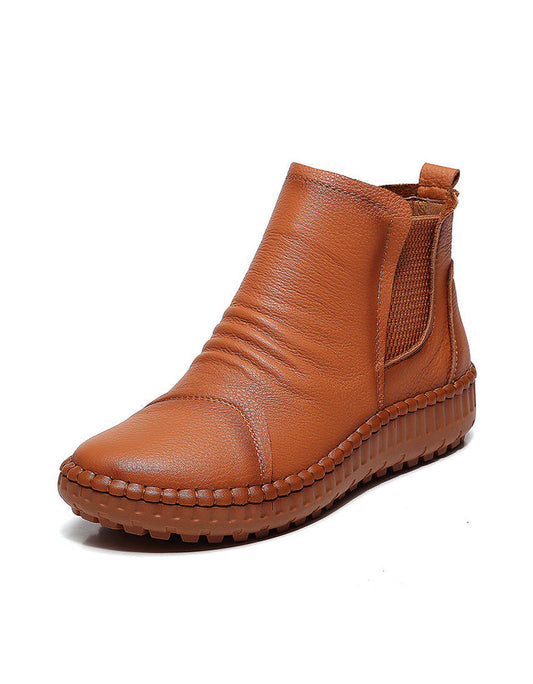 Soft Leather Comfortable Winter Boots