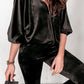 Casual Street Solid Zipper V Neck Long Sleeve Two Pieces