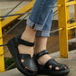 Summer Close Toe Handmade Ankle Strap Sandals
