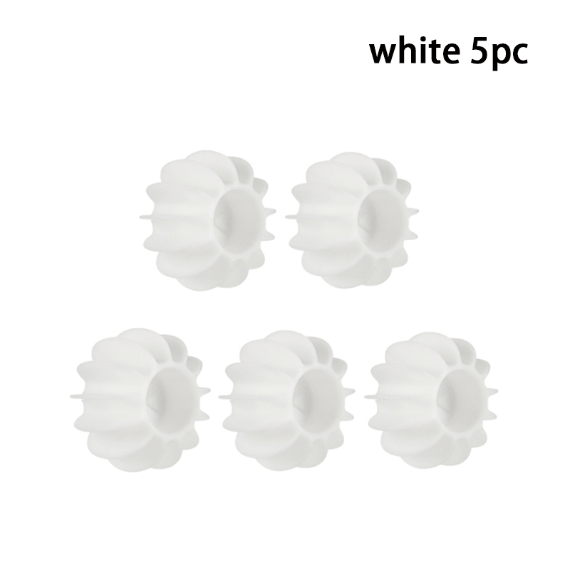 5pcs Silicone Laundry Ball, Reusable Clothes Hair Removal Cleaning Tool, Pet Hair Remover Washing Machine Dog Cat Hair Cleaning Gadgets