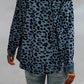 Casual Sweet Leopard Pocket Turndown Collar Tops(4 Colors)
