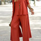 Casual Street Solid Solid Color V Neck Long Sleeve Two Pieces