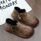 [Clearance]Retro Suede Round Head comfortable Boots