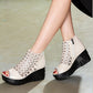 Summer Open Toe Breathable Ankle Sandals