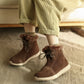 Suede Lace-up Comfortable  Winter Snow Boots