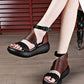 [Clearance]Handmade Summer Ankle Strap Platform Sandals 39/40
