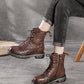 Spring Summer Retro Leather Martin Boots