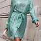 Elegant Solid Sequins Mandarin Collar One Step Skirt Dresses(5 Colors)