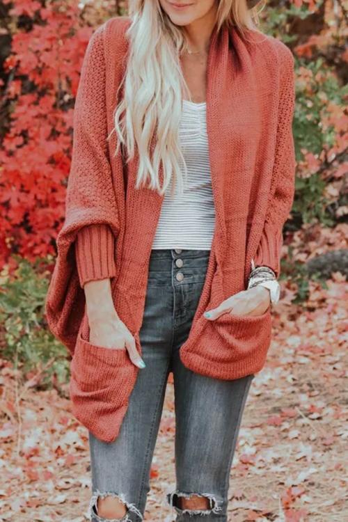 Cassie Batwing Sleeves Sweater Cardigans 💖