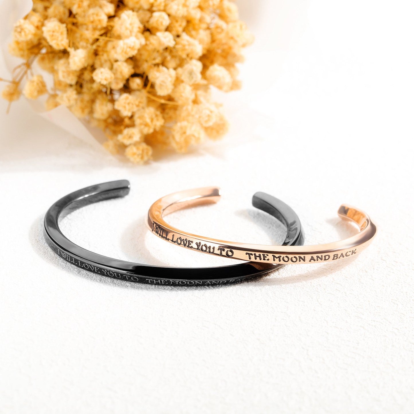 I will love you to the moon and back Couple Bracelet-veooy