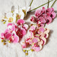 1pc Artificial 6 Heads Phalaenopsis, Fake Flowers, Fake Orchid For Home Wedding Party DIY Decoration Valentine's Day Gifts Birthday Gifts