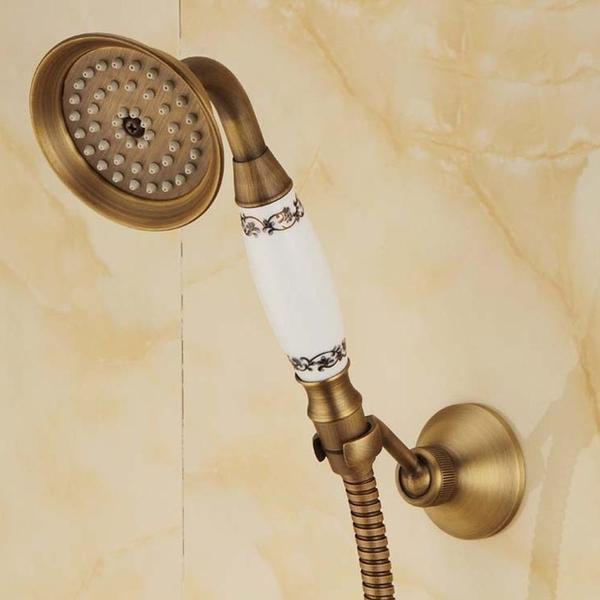 Vintage Telephone Style Bathroom Shower Head