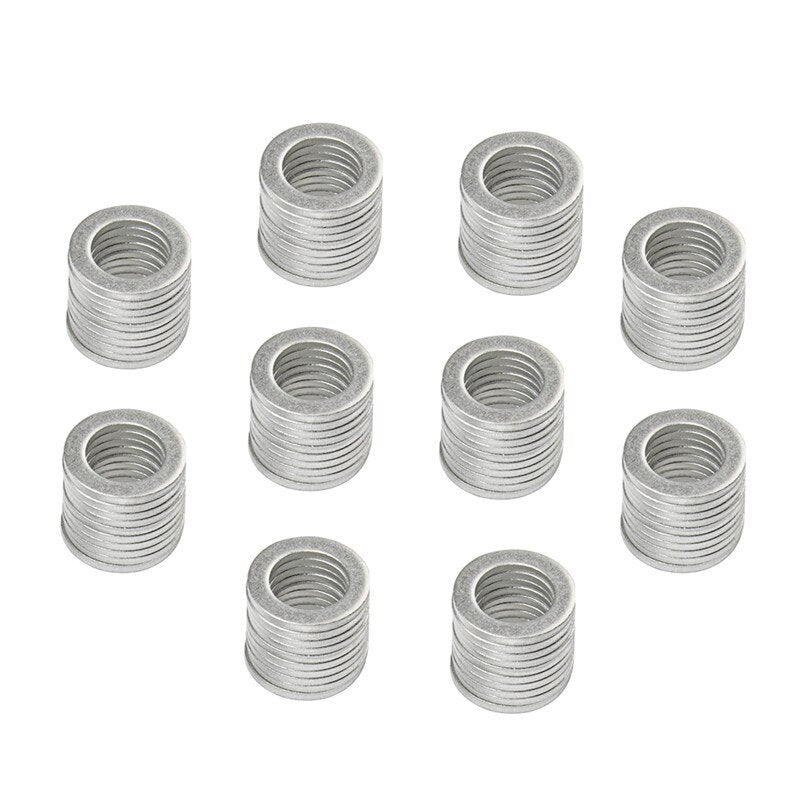100PCS # 94109-14000 Transmission Oil Drain Plug Crush Washer 14MM for Honda CR-V CRX FIT S2000 for Acura CL EL ILX MDX RLX - Veooy