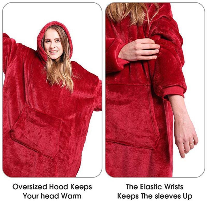 The Cozy | the Oversized Sherpa Blanket Sweatshirt