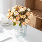 1pc, Imitation Flower Rose Bud Bouquet Fake Flower Household Living Room Table Flower
