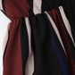 Blu - Striped Midi Dress - Veooy