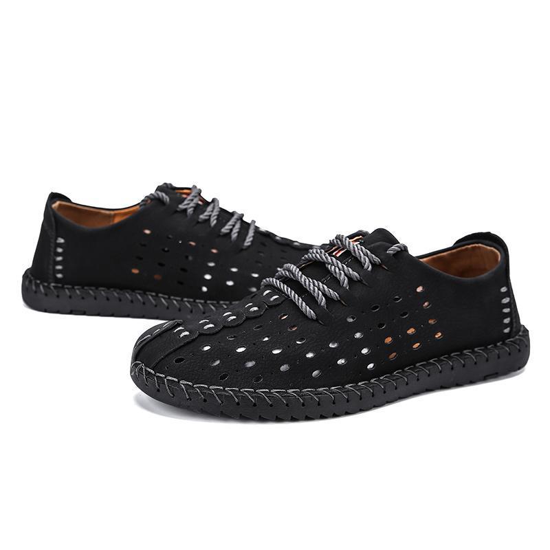 Breathable Loafers Moccasins Men Shoes - Veooy