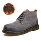 Men Lace-Up Mid-calf Boots - veooy