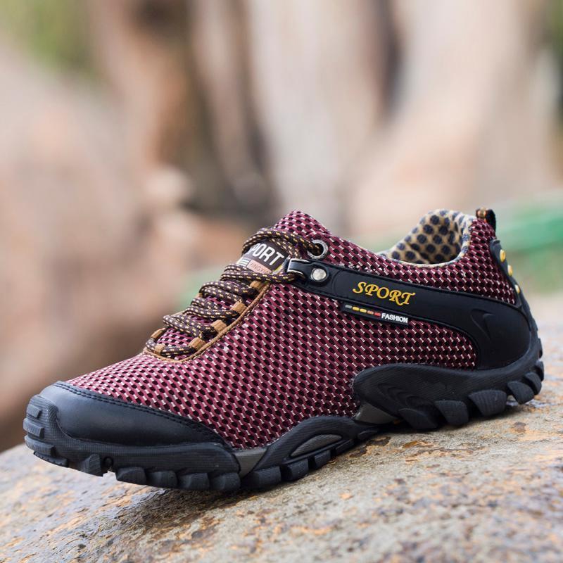 Men's Hiking Net Cloth Sports Shoes - veooy