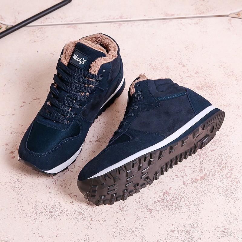 Men's Flannel Casual Sports Warm Shoes - veooy