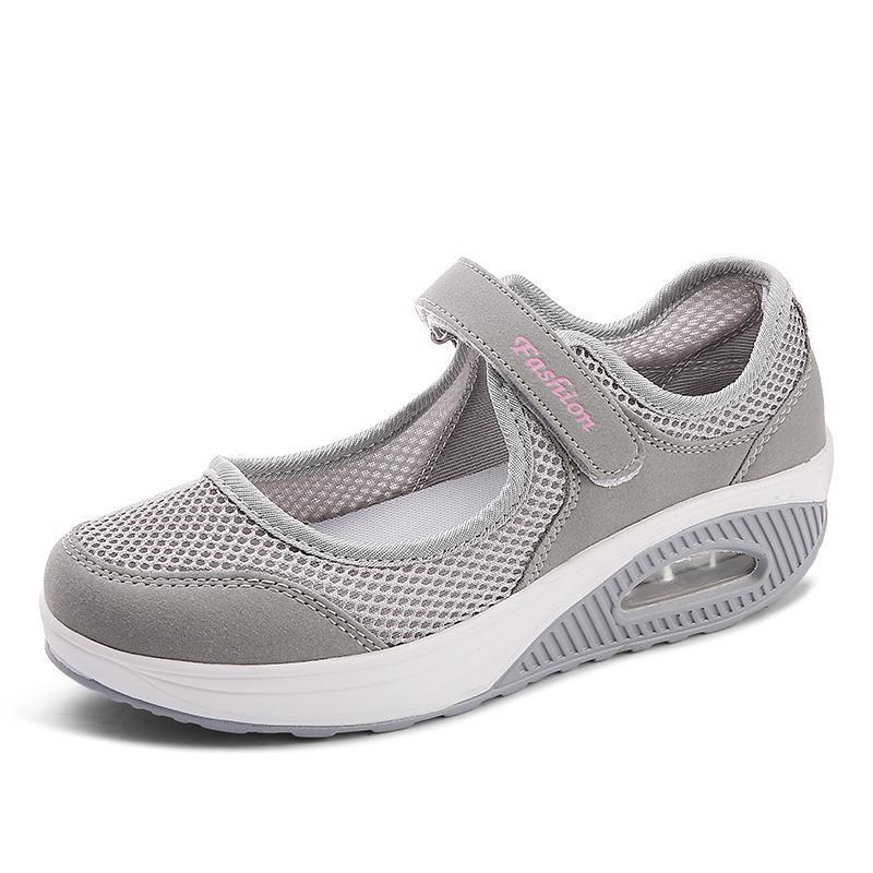 Women's Fashion Flying Woven Cosy Walking Shoes - veooy