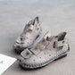 Women Spring's &amp; Summer's Breathable Cowhide Sandals - veooy