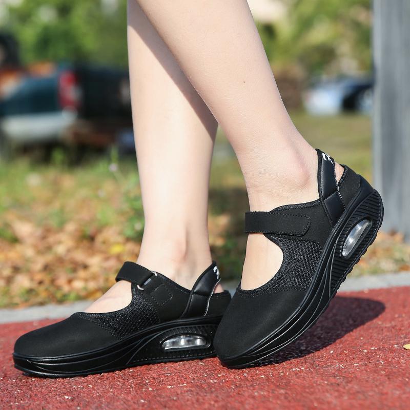 Women's Casual Mesh Rocking Shoes - veooy
