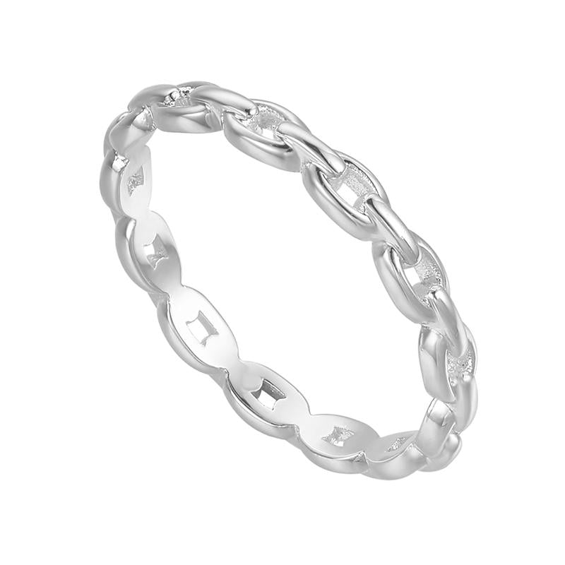 Chainz Ring (silver) - Veooy
