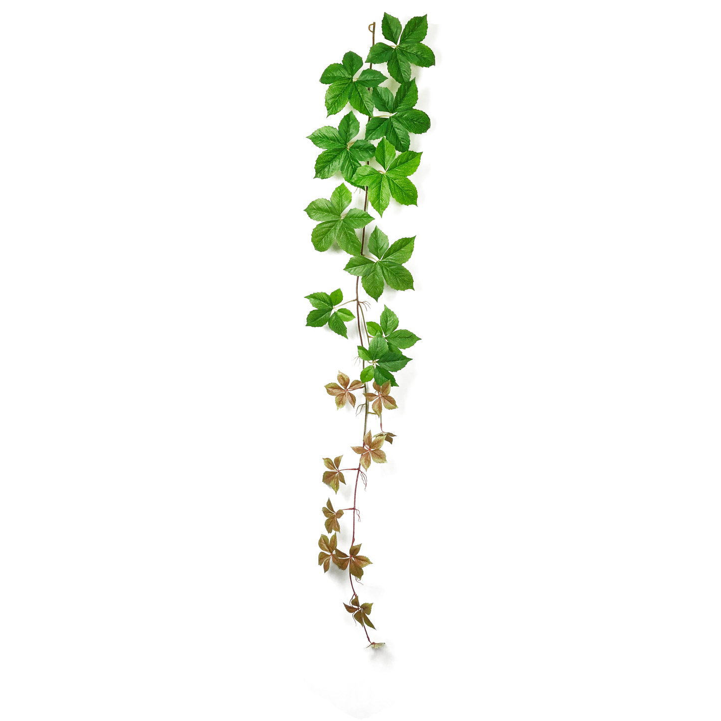 (2 PCS) 160cm 18 Heads Artificial Lvy Plants Fake Leafs Flowers Creeper Green
