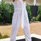 Fashion Street Solid Split Joint Square Collar Loose Jumpsuits
