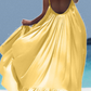 Fashion Solid Flounce Spaghetti Strap Mesh Dress Dresses(5 colors)