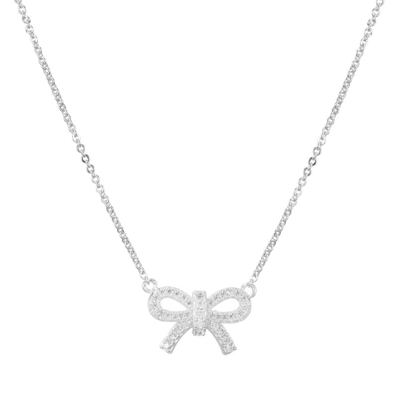 Bow Down to Me Necklace (gold or silver) - Veooy