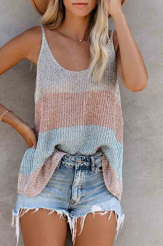 Florcoo Knitted Vest Top - Veooy