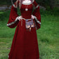Classical Middle Ages Long Sleeve Round Neck Dress - Veooy