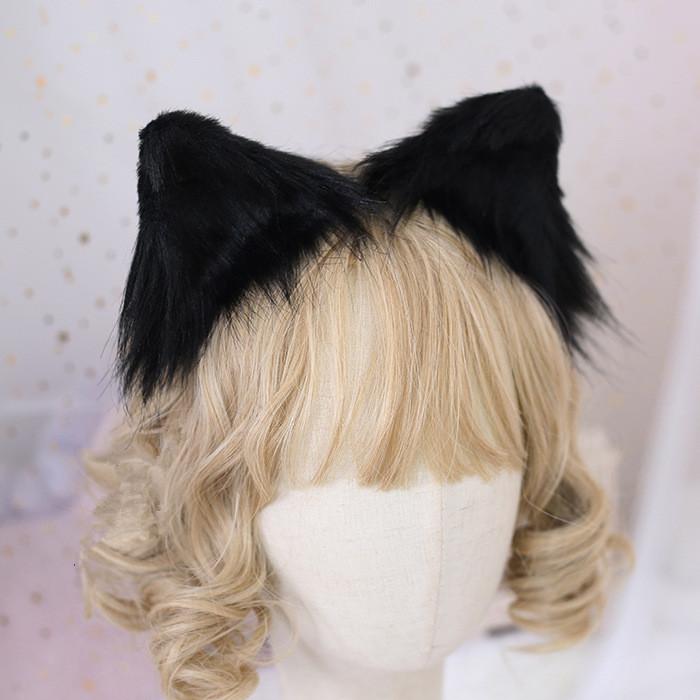 Cute Fluffy Cat Ear Cosplay Hair Clip SP15210 - Veooy