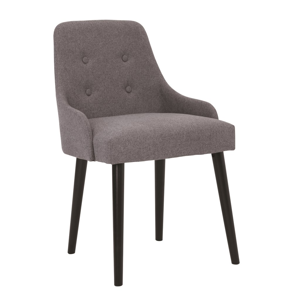 Caitlin - Grey & Black Dining Chair - Veooy