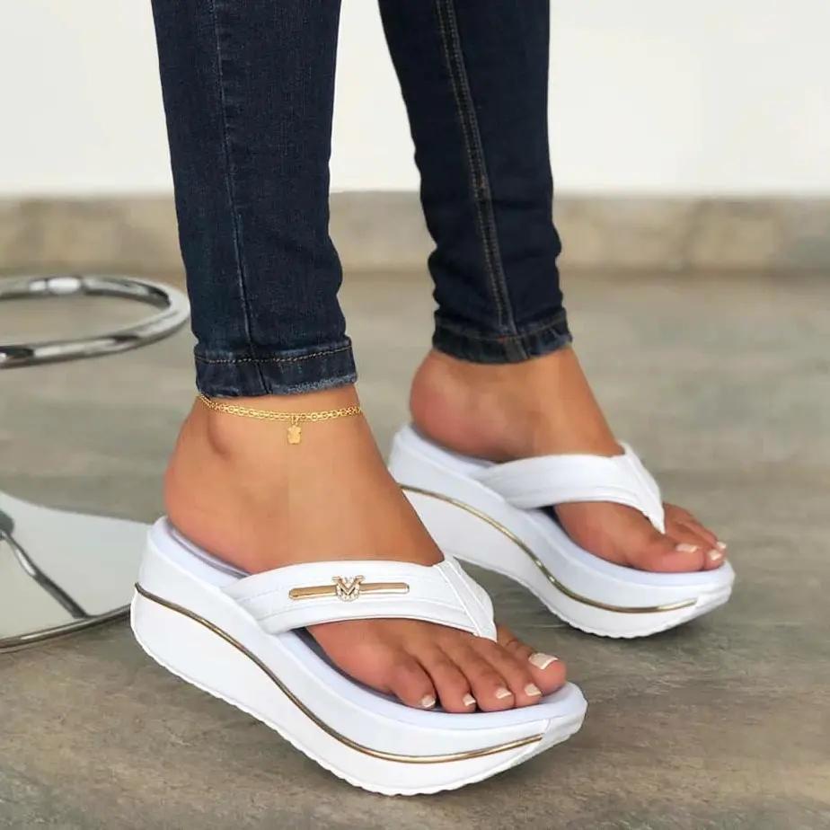 Comfy Sole Flip Flop Sandals * - Veooy