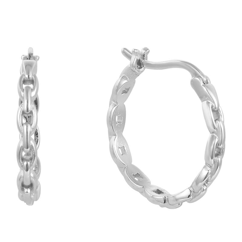 Chainz Earrings (silver) - Veooy