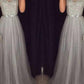 Chiffon Sleeveless Sequined Evening Wedding Dress - Veooy