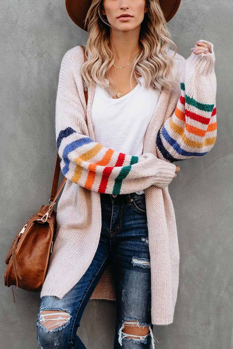 Loose Casual Knitted Coat