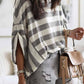Striped Loose Round Neck Top VEOOY