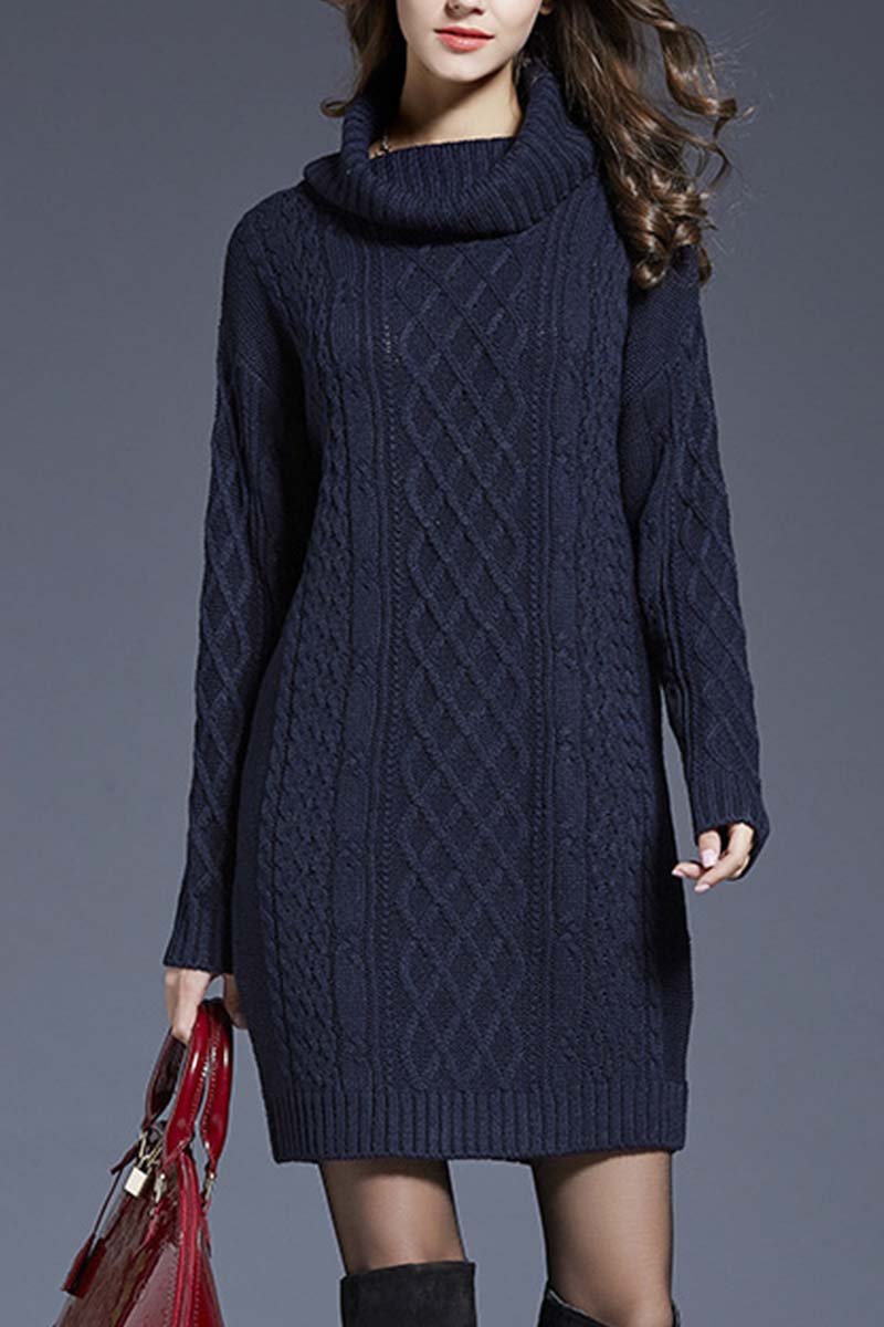 Winter Knit Dress（3 colors）
