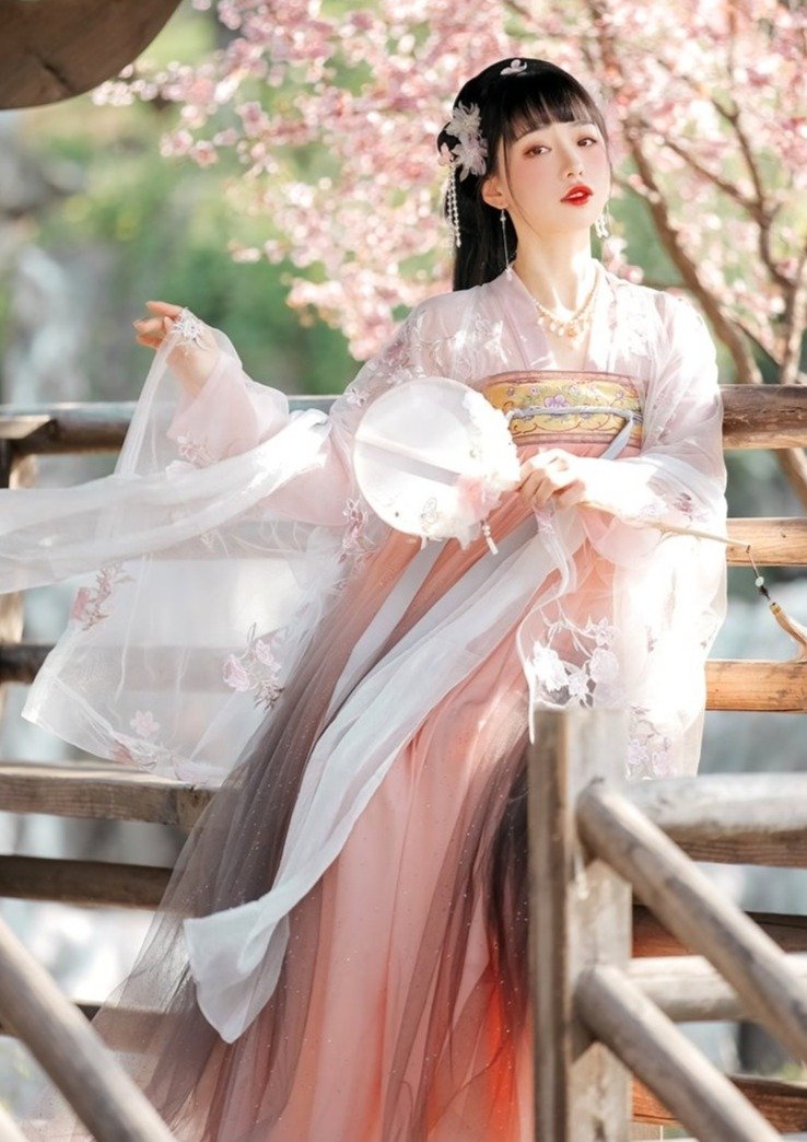 Sui Magnolia | Hanfu Dress (SuiMagPea02)