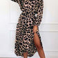 V Neck Sexy Leopard Dress（4 colors） VEOOY