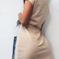 Sexy Drawstring Split V-neck Mini Dress 💖